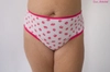 COTTON High Panties Truskawki