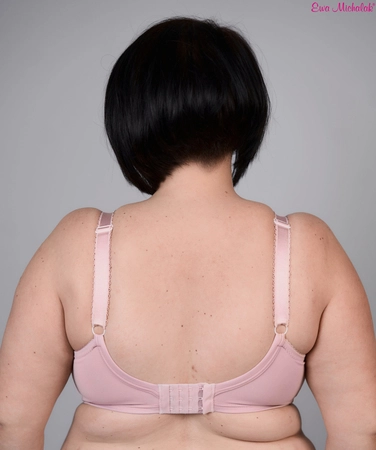 Biustonosz półmiękki pudrowy róż FB-PL Brzask