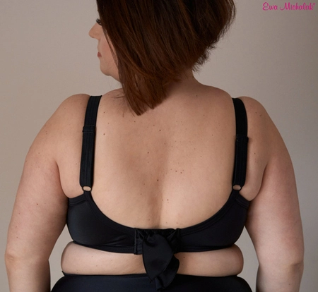 Bra semi-soft black FB-PL Swimsuit Czarna Mamba