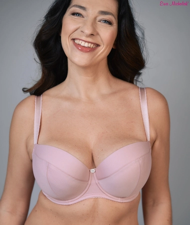 Bra padded powder pink S Brzask