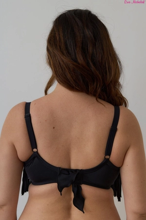 Biustonosz Piankowy czarny PL Biustonosz do kostiumu Samba