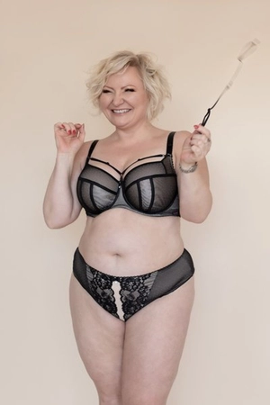 Bra semi-soft black SF Luna