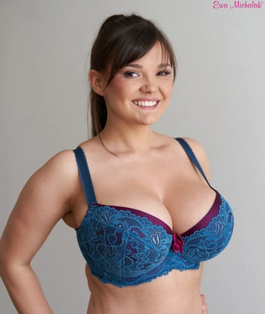 Bra padded petrol PL Firletka