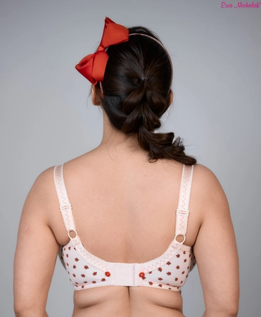 Biustonosz piankowy jasny róż PL Biedronki