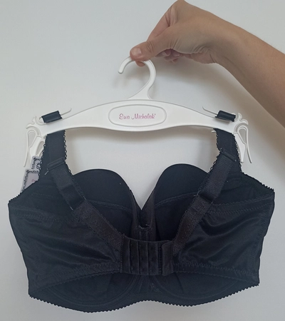 Padded black bra S Prototype No. 55