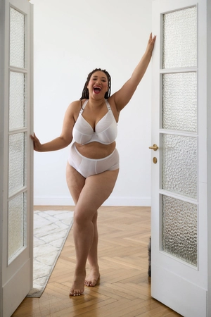 Bra semi-soft white FB-PL Angel