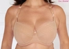 Bra semi-soft dark beige SFL Rozeta