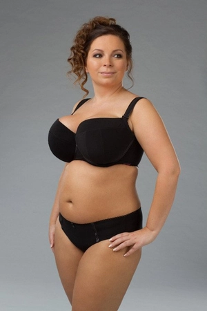Bra padded black S Diament Multiway