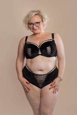 Biustonosz połusztywniany czarny SF ParisParis