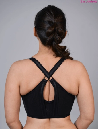 Top without underwires black Top Secret
