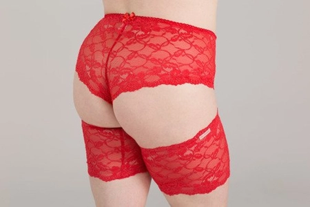 Podwiązki samonośne Scarlet