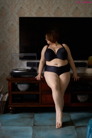 Bra semi-soft black FB-PL Swimsuit Czarna Mamba