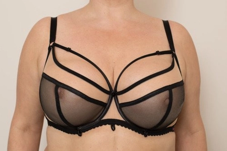 Biustonosz miękki czarny cappuccino SMN W Sieci