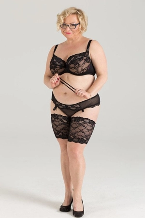 Biustonosz miękki czarny BM Bibi Black