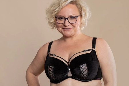 Biustonosz połusztywniany czarny SF ParisParis