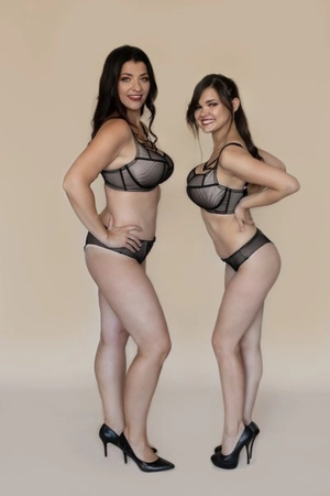 Bra semi-soft black SF Luna