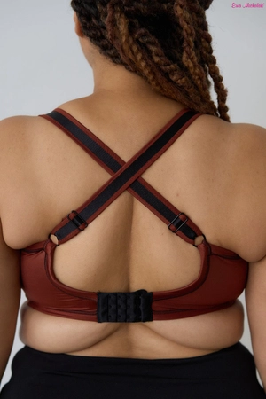 Bra semi-soft brown FB-PL Brown Light