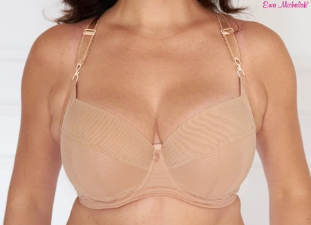 Bra semi-soft dark beige SFL Rozeta