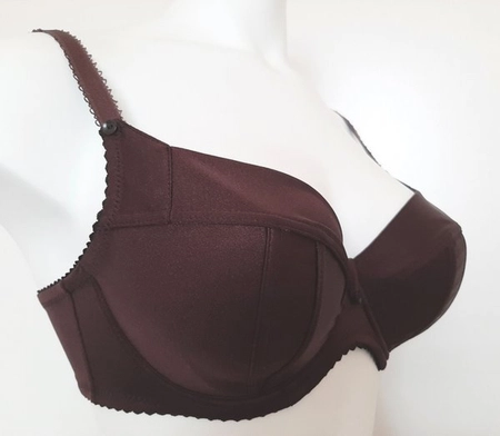 Bra semi-soft dark brown SF Gładzioch Dark Chocolate