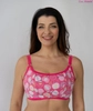 Top without underwires pink Cotton Sleeping Top Owocycki