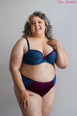 Bra padded petrol PL Firletka