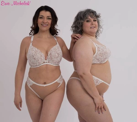 Biustonosz miękki ecru PLM Antonina