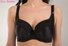Bra semi-soft black SF Czarny Gładzioch