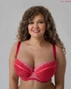 Bra padded coral S Kratkaceratka