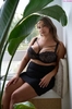 Bra padded black with cappuccino PL Cappucci