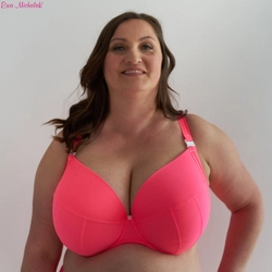 Bra semi-soft neon coral/pink FB-PL Swimsuit Sunshine