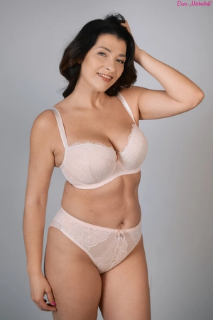 Bra padded peach pink PL Arabeska