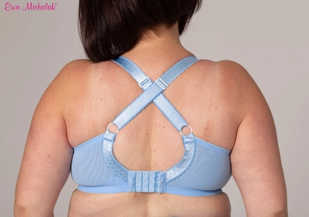 Biustonosz półmiękki niebieski FB Błękitek