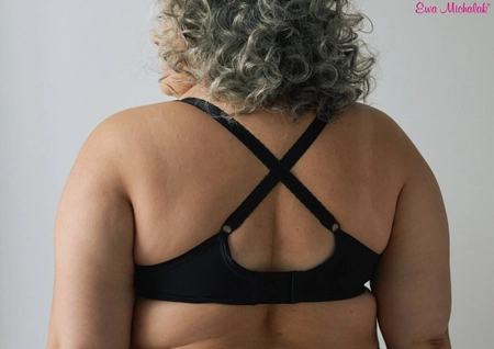 Bra soft black with blue PLM Blue Bella