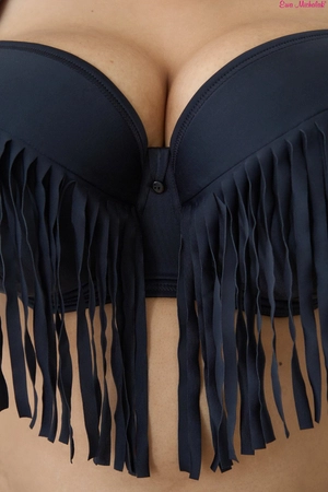 Biustonosz Piankowy czarny PL Biustonosz do kostiumu Samba