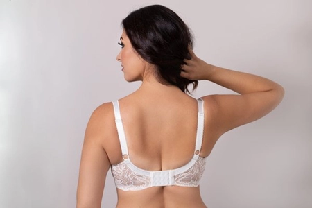 Bra padded ecru S Antonina