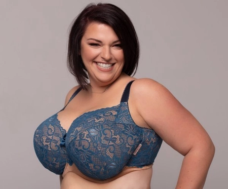 Bra semi-soft petrol FB Wenecja