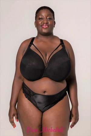 Bra semi-soft black FB-PL Graal