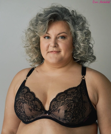 Biustonosz miękki czarny PLM Bella