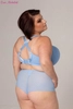 Bra semi-soft blue FB Błękitek