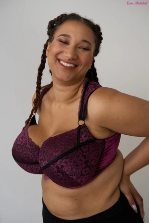 Bra semi-soft brown FB-PL Kołnierzyk