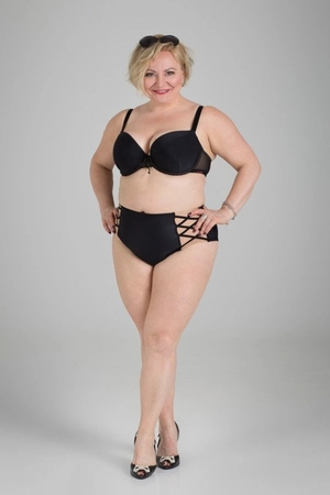 Bra padded black PL Bra for Swimsiut Czarna Mamba