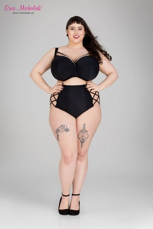 Bra semi-soft black FB Bra for Swimsiut Czarna Mamba