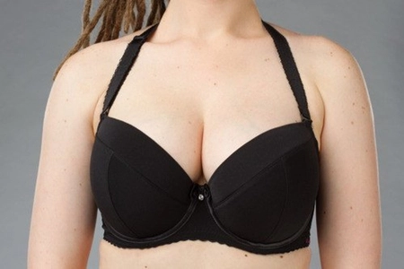 Bra padded black S Diament Multiway