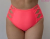 High Bikini Briefs Przekręt to Wściekły Koral Swimsuit