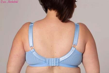 Biustonosz półmiękki niebieski FB Błękitek