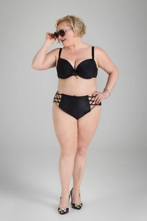 Bra padded black PL Bra for Swimsiut Czarna Mamba