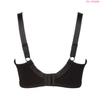 Bra padded black with red PL Basia