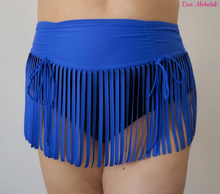Blue with black high waist to the briefs Charleston