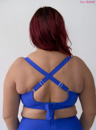 Biustonosz półmiękki chabrowy FB-PL Kostium Szafir