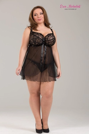 Koszulka Babydoll black BM Tulipan
